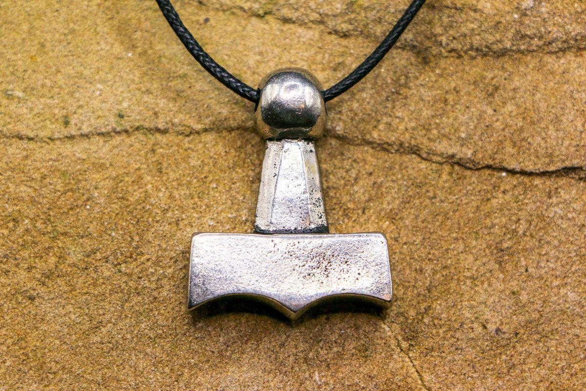 Wikinger Anhänger - Thors Hammer Mjolnir massiv